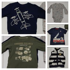 Carter's 6m 5pc boy shirt bundle